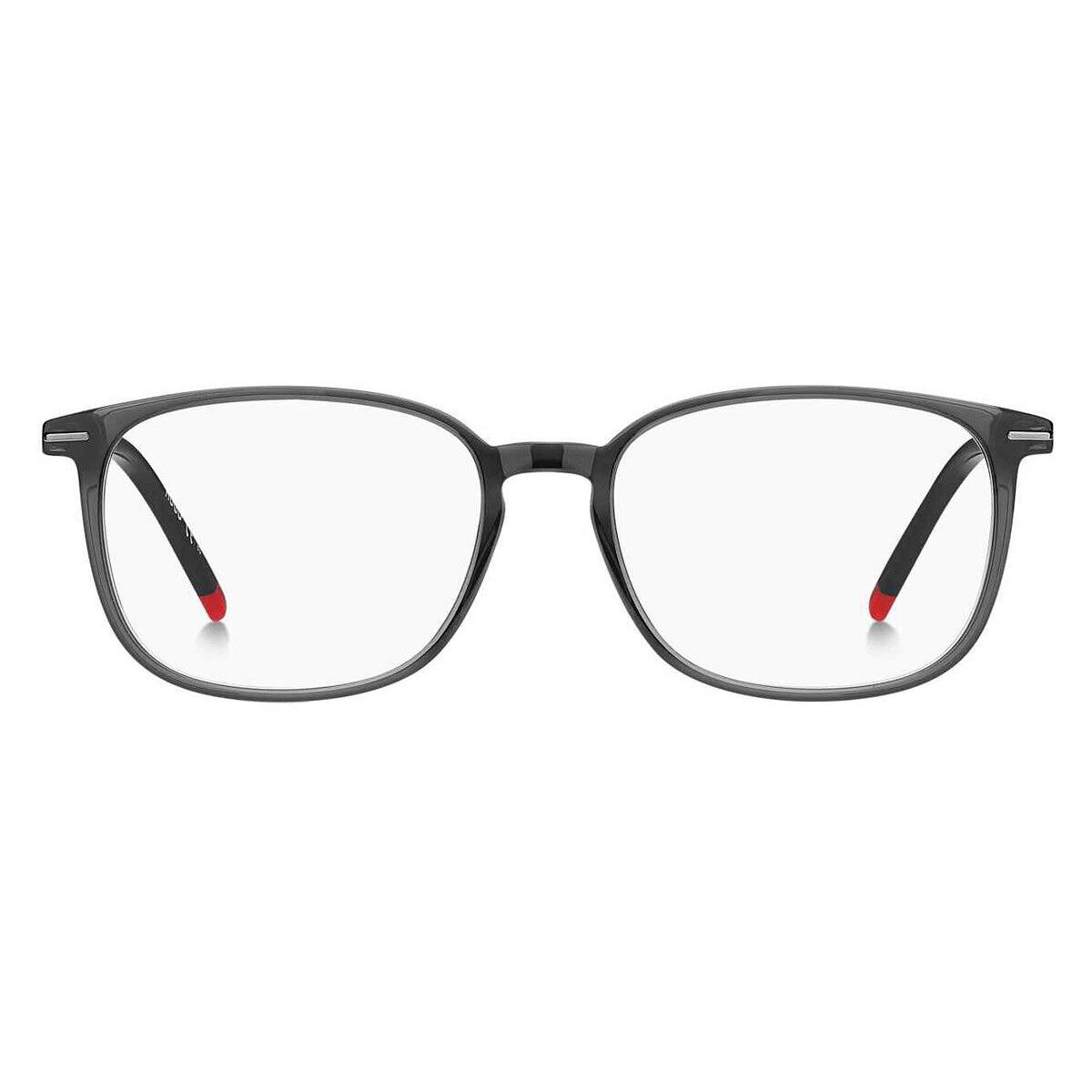 Hugo Boss HG 1205 Eyeglasses Men Gray Rectangle 52mm