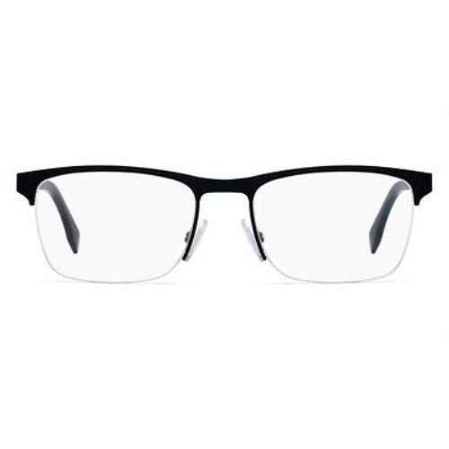 Hugo Boss 0998 Eyeglasses Men 0003 Matte Black Rectangle 53mm