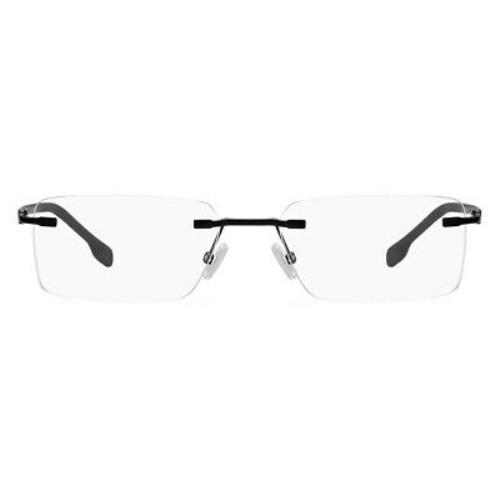 Hugo Boss 1011 Eyeglasses Men 0003 Matte Black Rectangle 56mm