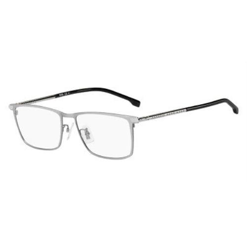 Hugo Boss eyeglasses  - 0R81 Matte Ruthenium Frame, Demo Lens, 0R81 Code