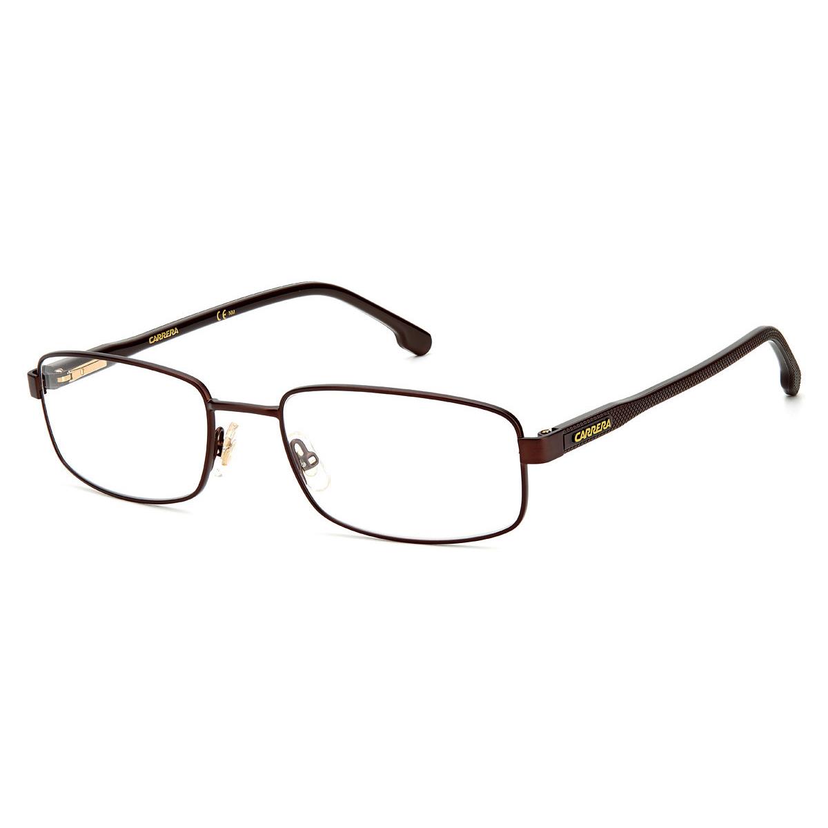 Carrera 264 Eyeglasses Men Brown Rectangle 55mm