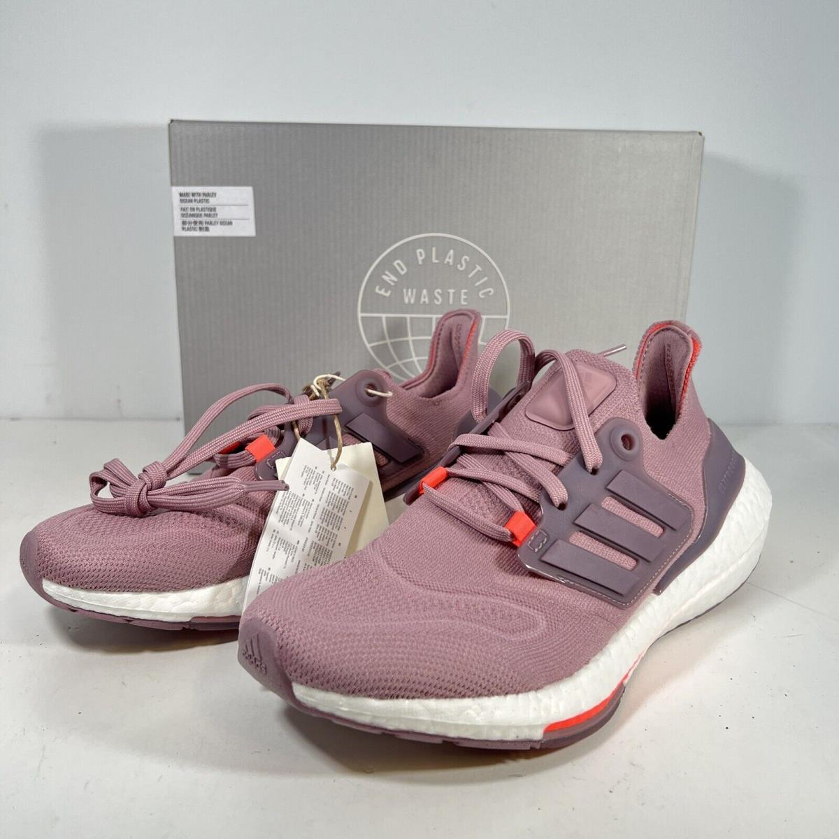 Adidas Women s Size 7.5 Magic Mauve Legacy Purple Ultraboost 22 Sneakers GX5588 - Purple