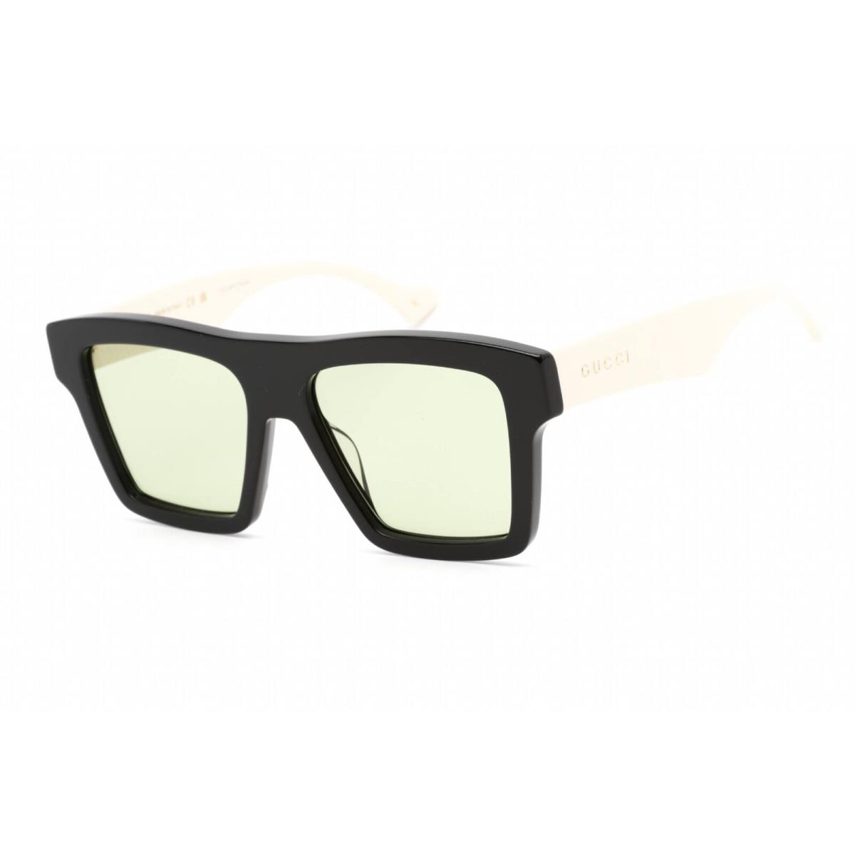 Gucci Men`s Sunglasses Black Square Plastic Full Rim Frame GG0962S 004