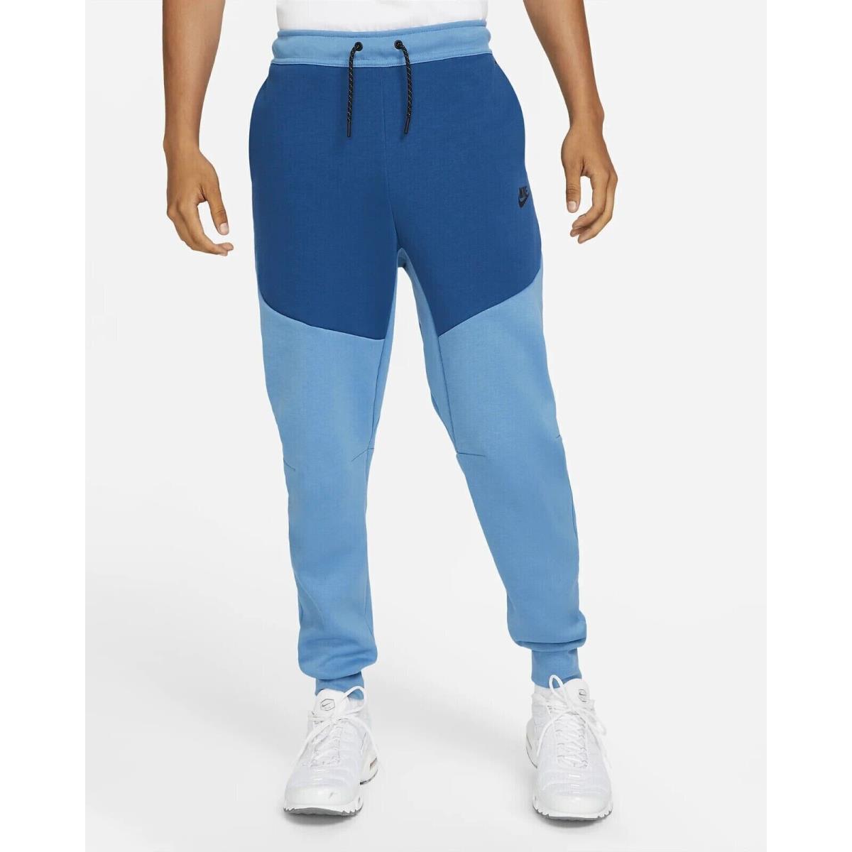 Nike Sportswear Men s Tech Fleece Jogger Pants Dutch Blue CU4495-469 Size Small