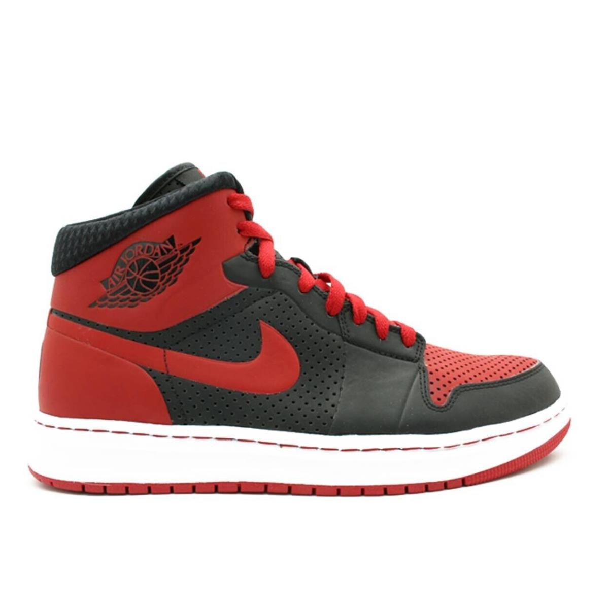 Nike Jordan Alpha 1 Bred Size 10.5 392813-001 Black/varsity Red-white
