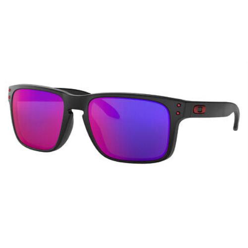 Oakley sunglasses Holbrook - Frame: Black, Lens: Positive Red Iridium, Model: Matte Black 0