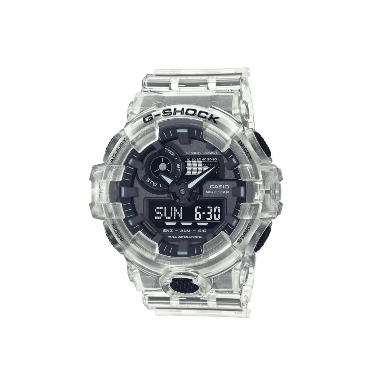 Casio G-shock Analog Digital Resin Transparent Pack Clear Watch GA700SKE-7A