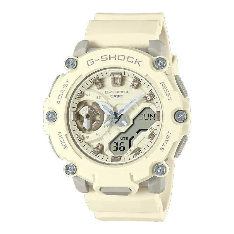Casio G-shock For Ladies` Carbon Core Guard Structure Off-white GMAS2200-7A