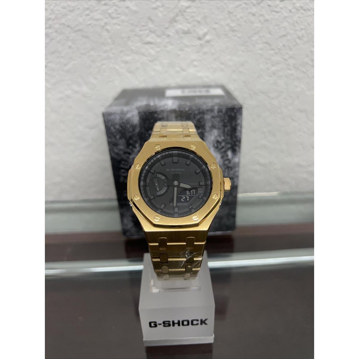 Casio G-shock GA2100 Yellow Gold Casio Oak AP Royal Oak Limited Edition