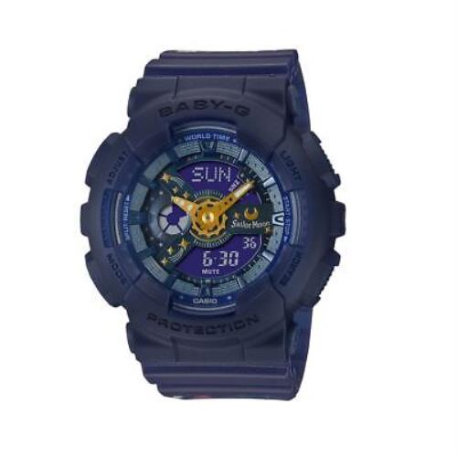 Casio Pretty Guardian Sailor Moon x Baby G BA110XSM-2A Purple Watch - Purple