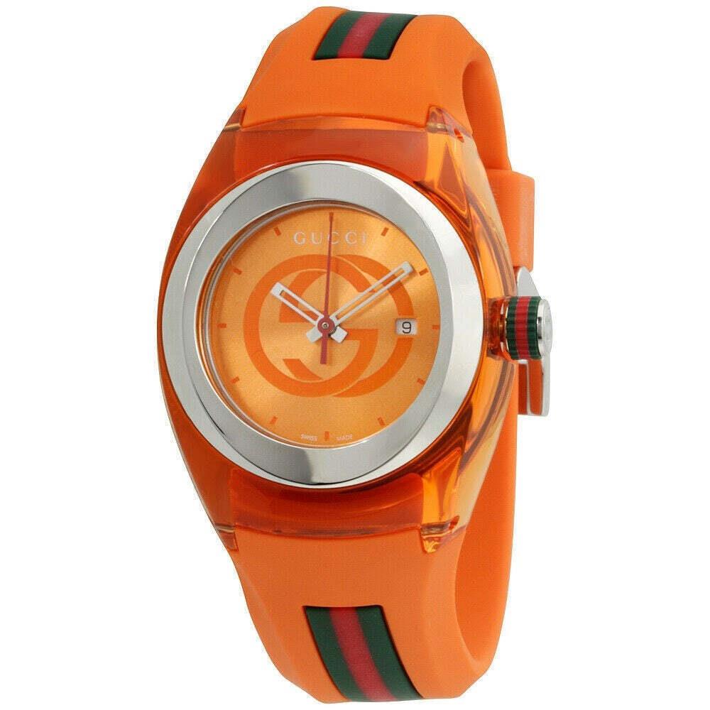 Gucci YA137311 Sync 36MM Unisex Multicolored Silicone Watch