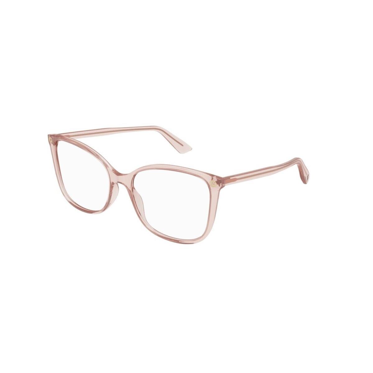 Gucci GG0026O 013 Soft Square Women`s Eyeglasses - Frame: Nude, Lens: Clear