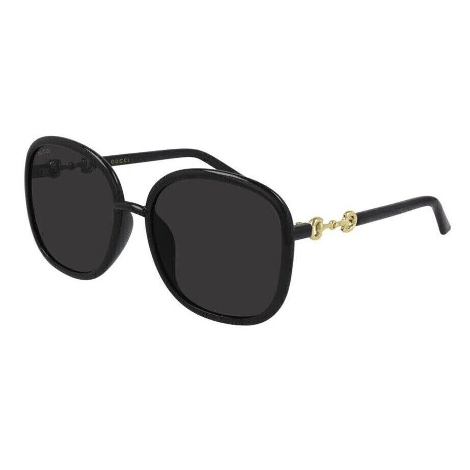 Gucci GG0892SA-001 Women`s Black Frame / Gray Lens Sunglasses - Frame: Black, Lens: Gray