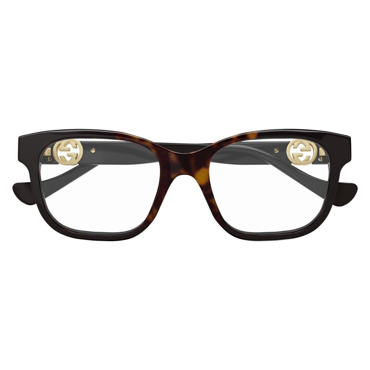 Gucci GG1025O Eyeglasses Women Black Round 51mm