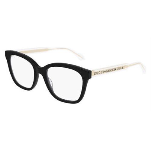 Gucci GG0566ON Eyeglasses Women Crystal Square 52mm