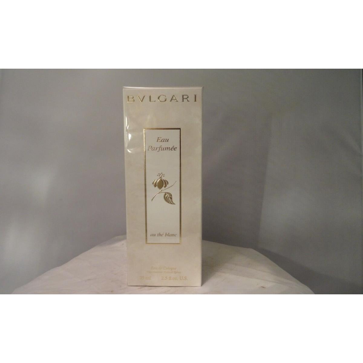 Bvlgari Eau Parfumee - au The Blanc - Eau de Cologne 2.5oz 75ml Spray