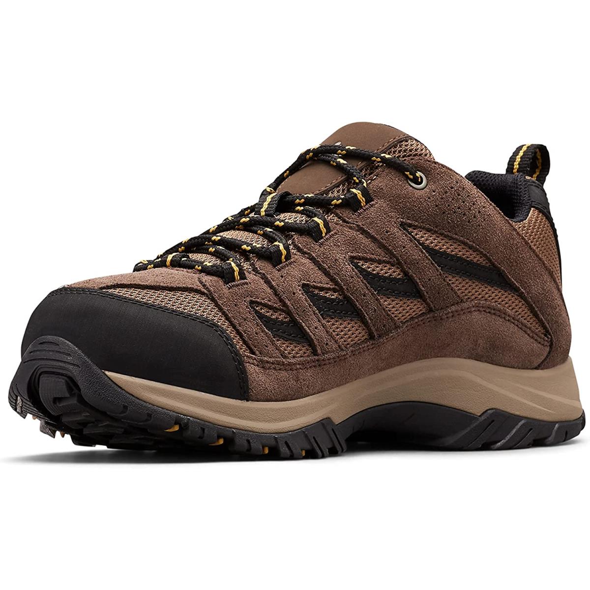Columbia Men`s Crestwood Hiking Shoe Dark Brown, Baker