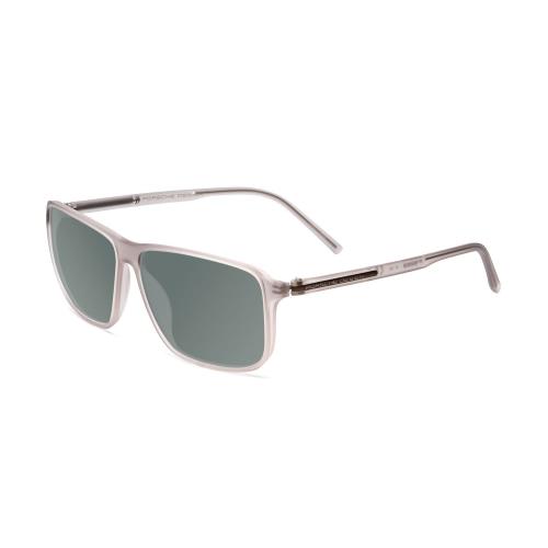 Porsche Design P8269-B 58mm Polarized Sunglasses in Crystal Smoke Grey 4 Options Smoke Grey Polar