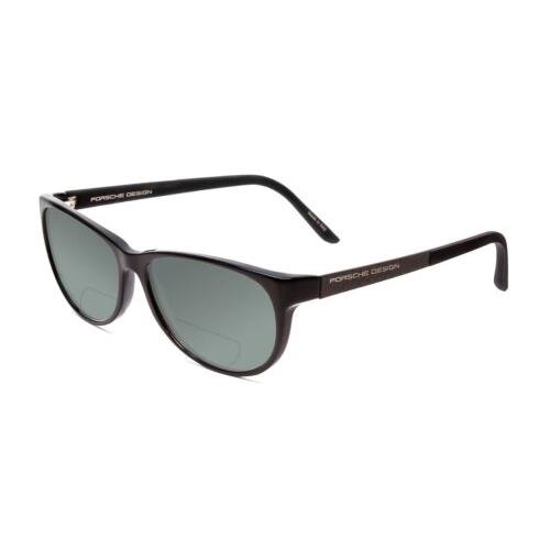 Porsche Designs P8246-A 56mm Polarized Bi-focal Sunglasses Black 41 Lens Options Grey