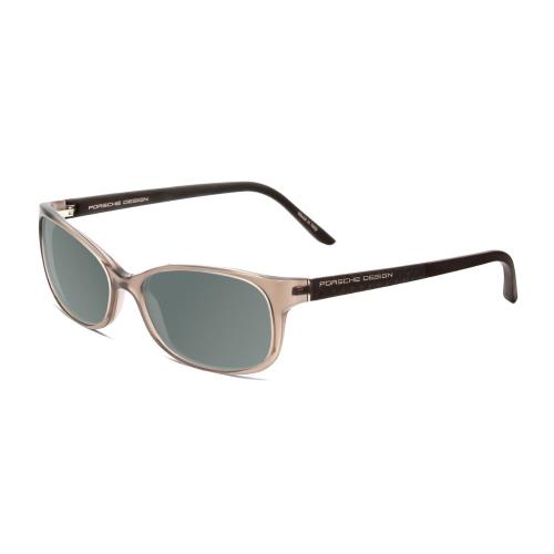 Porsche Design P8247-C 55mm Polarized Sunglasses in Crystal Grey Brown 4 Options Smoke Grey Polar