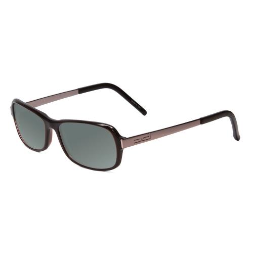 Porsche Design P8207-A Cateye 53mm Polarized Sunglasses Dark Brown 4 Lens Option Smoke Grey Polar