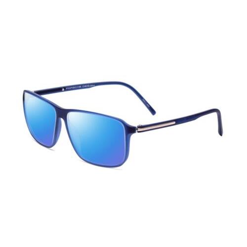 Porsche Design P8269-D 58mm Polarized Sunglasses in Crystal Matte Blue 4 Options