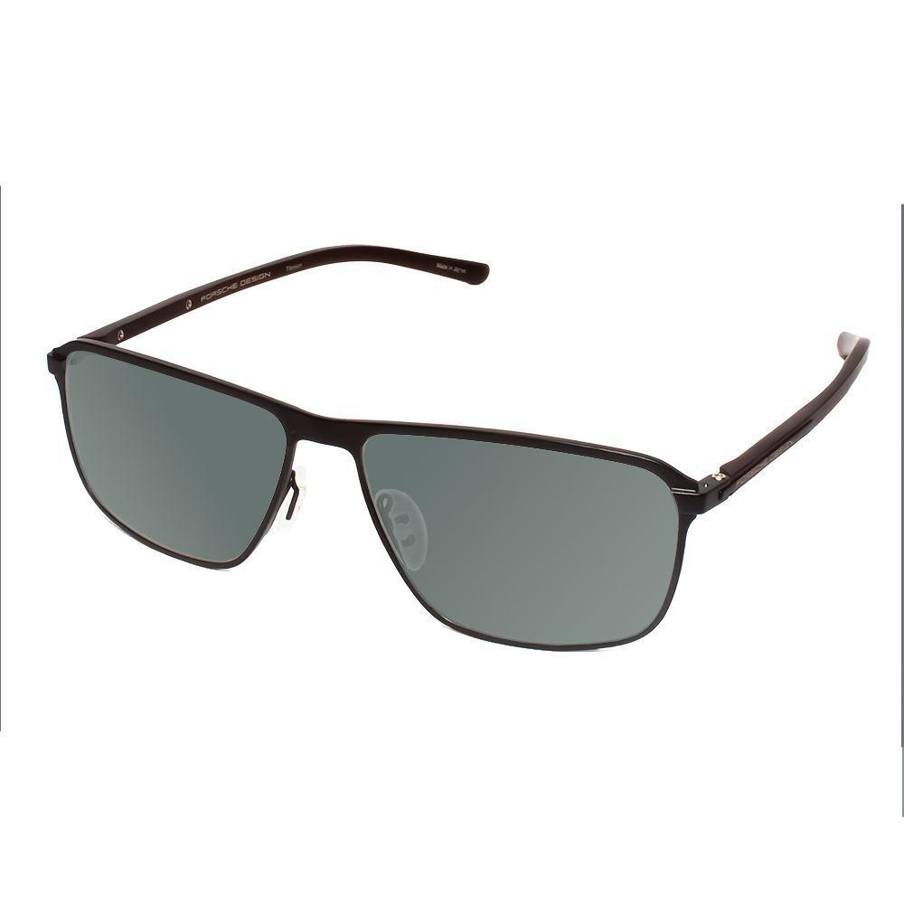 Porsche Design P8285-A-56mm Polarized Sunglasses 4 Lens Pick Black Gun Metal Red Smoke Grey Polar