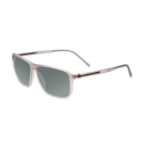 Porsche P8269-B 58mm Polarized Bi-focal Sunglasses Crystal Smoke Grey 41 Options Grey