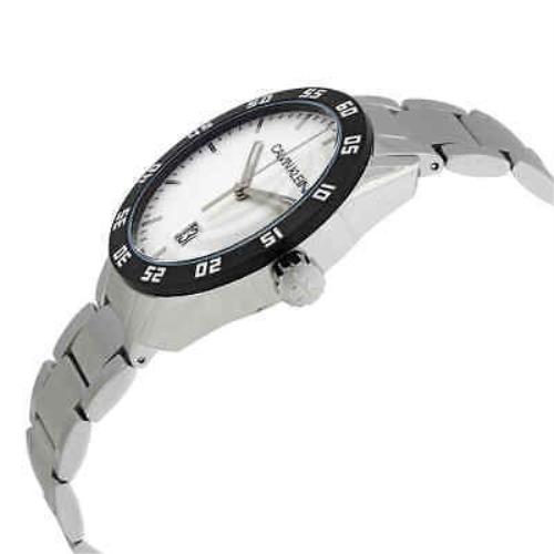 Calvin Klein watch Complete - Silver Dial, Silver-tone Band