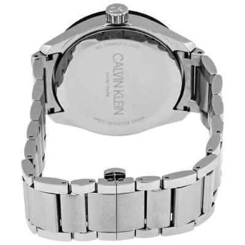 Calvin Klein watch Complete - Silver Dial, Silver-tone Band