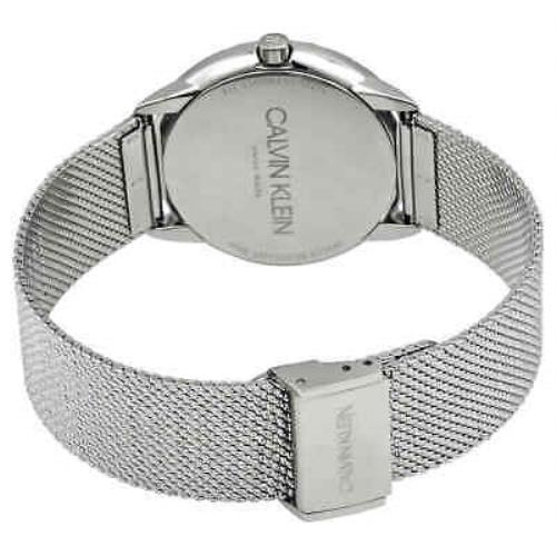 Calvin Klein watch Minimal - Silver Dial, Silver-tone Band
