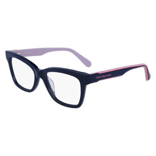 Calvin Klein CKJ22648 Eyeglasses Women Blue Square 54mm - Frame: Blue, Lens:
