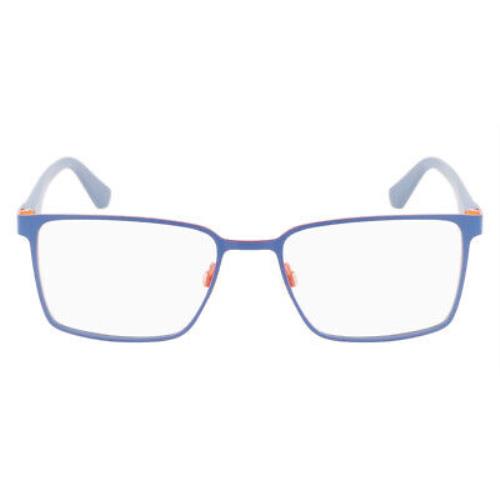 Calvin Klein CKJ22207 Eyeglasses Men Blue Rectangle 55mm