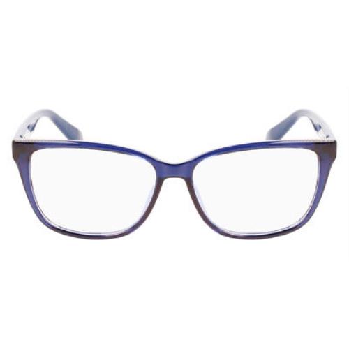 Calvin Klein CKJ22619 Eyeglasses Women Blue Rectangle 54mm