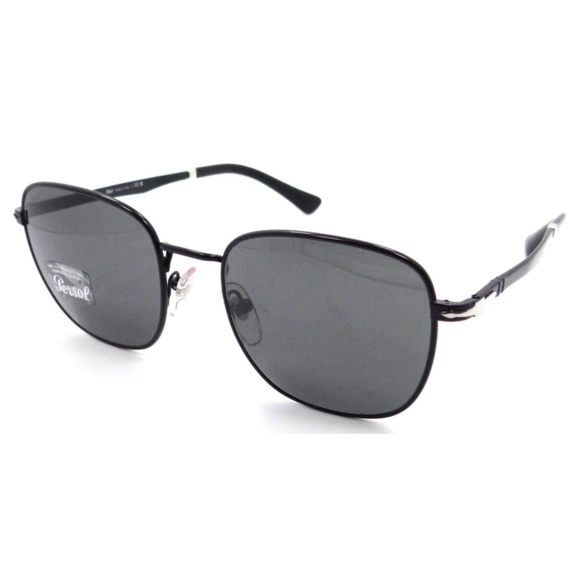 Persol Sunglasses PO 2497S 1078/B1 52-20-140 Black / Dark Grey Made in Italy