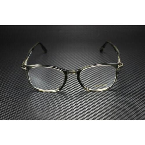 Tom Ford FT5505 005 Striped Black Men`s 52 mm Eyeglasses - Tom Ford  eyeglasses - 664689941902 | Fash Brands