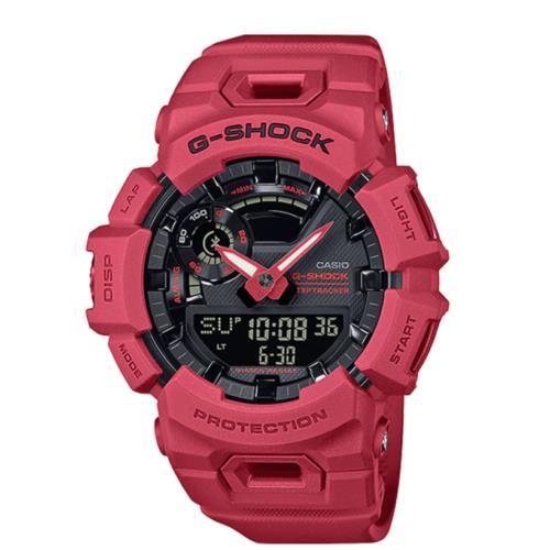 Casio G-shock G-squad Analog Digital Black Dial INT-GBA-900RD-4ADR Men`s Watch