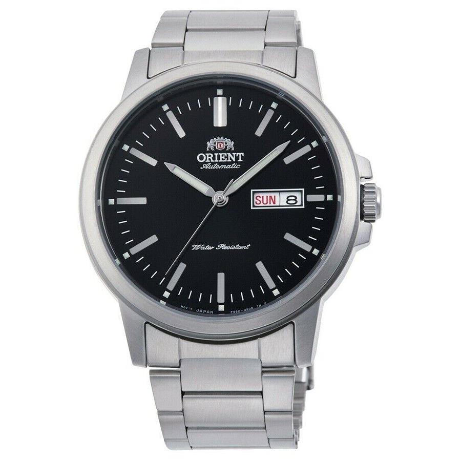 Orient RA-AA0C01B19B Men`s Dress Stainless Case Day/date WR