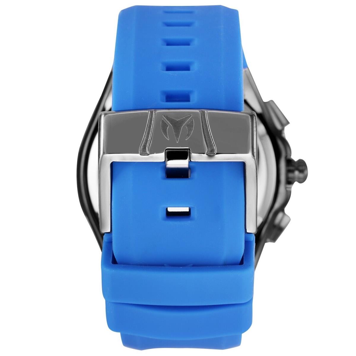TechnoMarine watch  - Gunmetal Dial, Blue Band