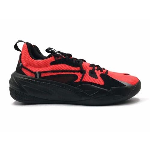 Puma Rs-dreamer J Cole Mens Basketball Shoe Red Black Trainer Athletic Sneaker - Red Black