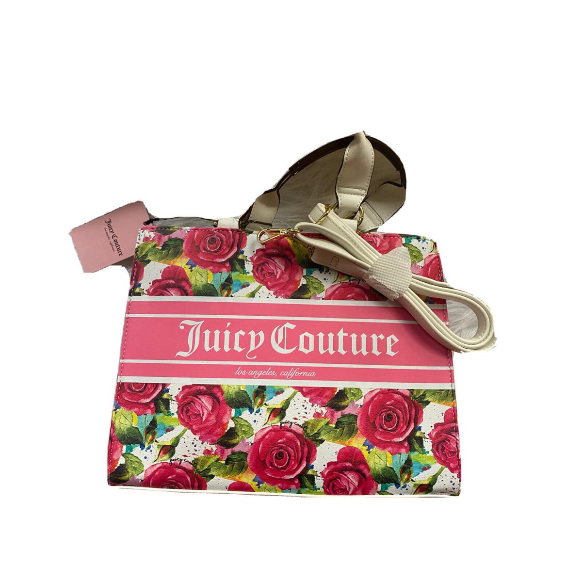 Juicy Couture Billboard Tote Bag Malibu Rose Floral