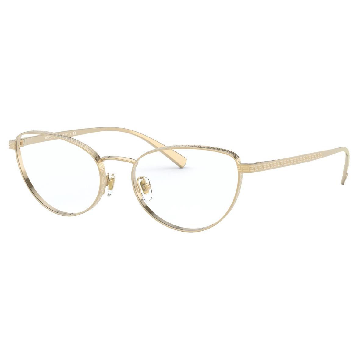 Versace VE1266 1412 52 Pink Gold Cat Eye Eyeglasses