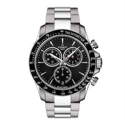 Tissot T-sport V8 Men`s Black Dial Bracelet Watch T1064171105100