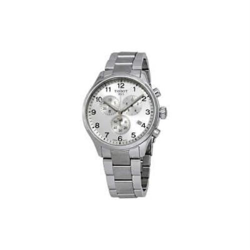 Tissot Chrono XL Classic Men`s Silver Dial Watch T1166171103700