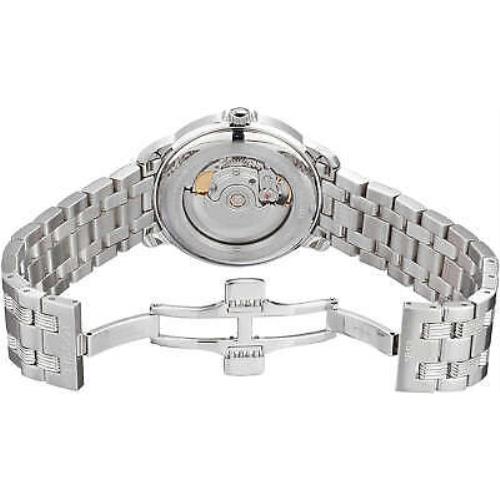 Tissot watch Automatic III - White Dial, Silver Band, Silver Bezel