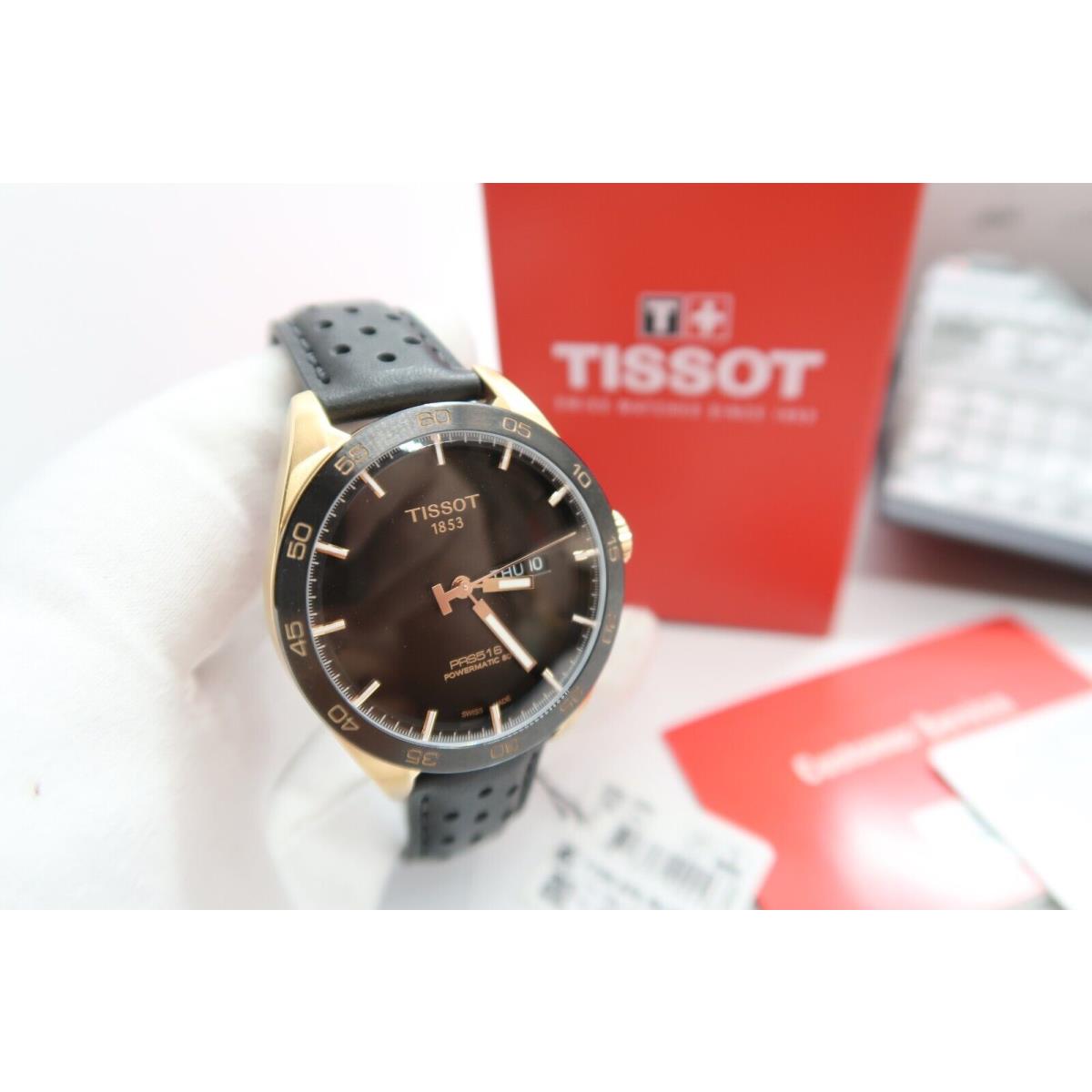 Tissot watch PRS - Black Dial, Black Band, Black Bezel
