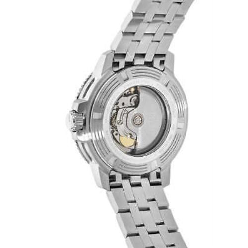 Tissot watch Seastar Powermatic - Silver Dial, Silver Band, Black Bezel