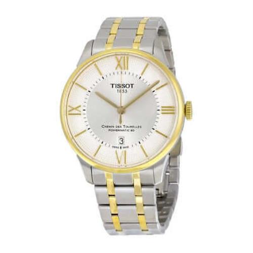 Tissot Chemin Des Tourelles Powermatic 80 Mens Bracelet Watch T0994072203800