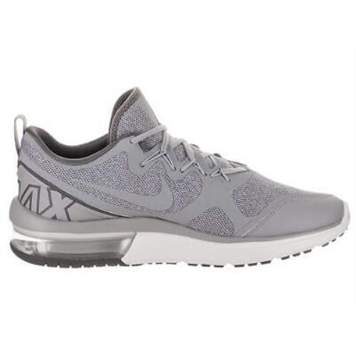 Nike Mens Air Max Fury Fabric Low Top Lace Up Running Sneaker Grey Size 8.0