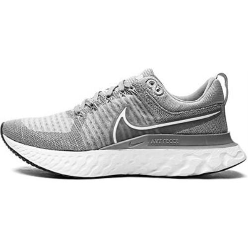 Nike Men`s React Infinity Run FK 2 Running Shoes Grey/fog/black 8.5 D M US
